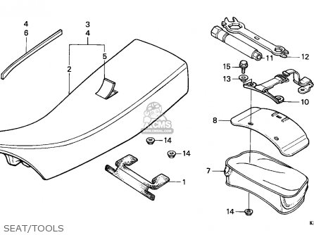 1988 Honda xr200r parts #3