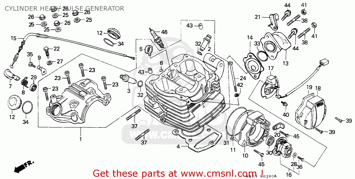 Info on pulse generator honda prelude assembly #2