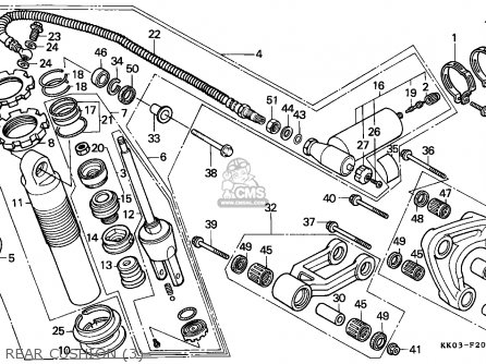 Honda Xr R L General Export Kph Parts Lists And Schematics