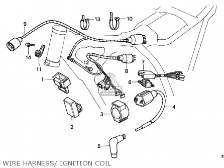 1993 Honda xr200 parts #1