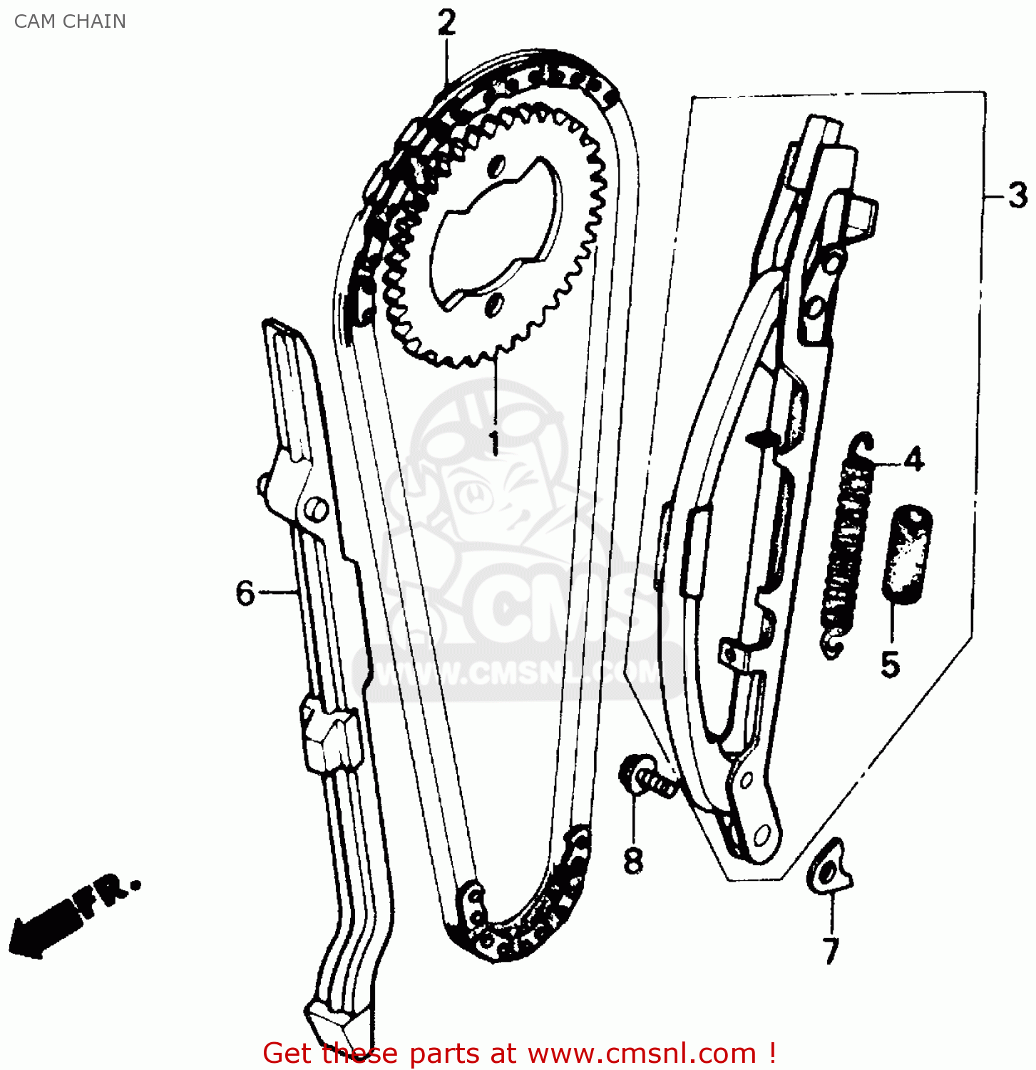 Honda xr200 timing diagram #3