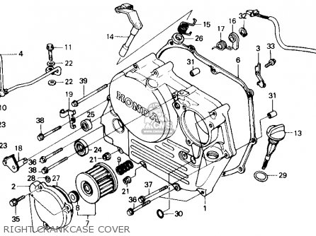 1984 Honda xr250r parts #2