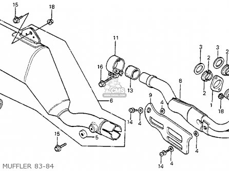 1984 Honda xr350r parts #6