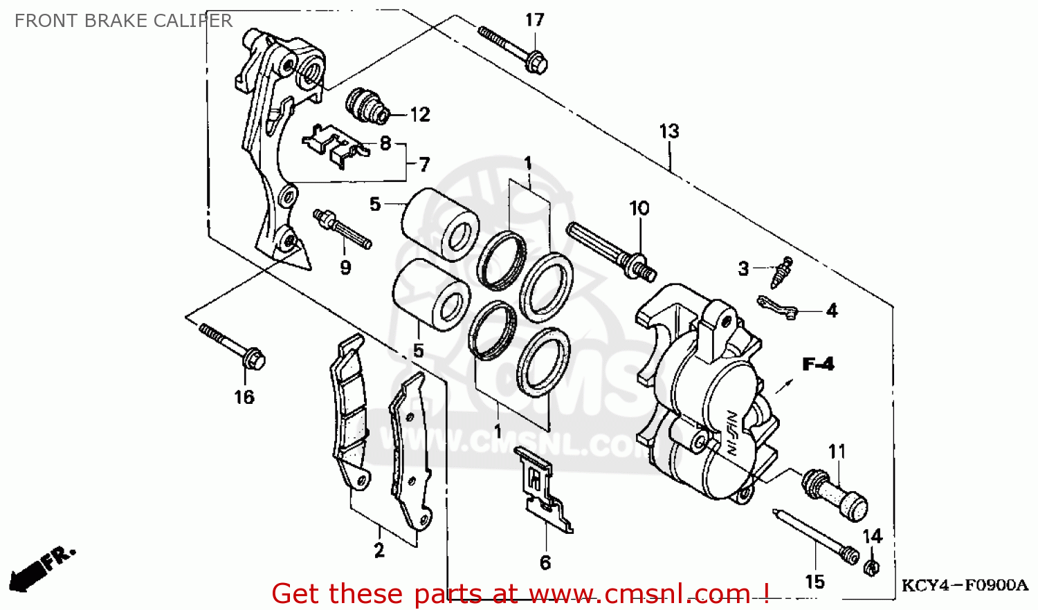 Honda xr400 parts list