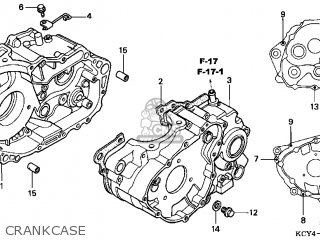 Honda Xr400r 1997 (v) Usa parts list partsmanual partsfiche