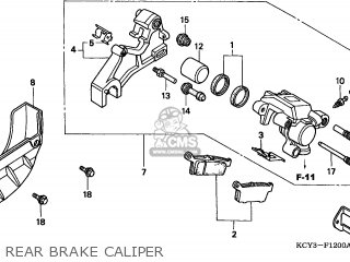 1998 Honda rear breaks #4