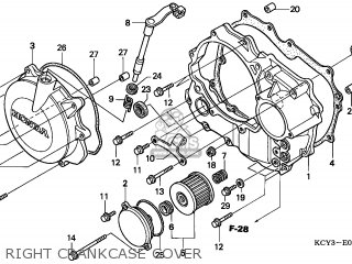 Honda xr400 parts list #5