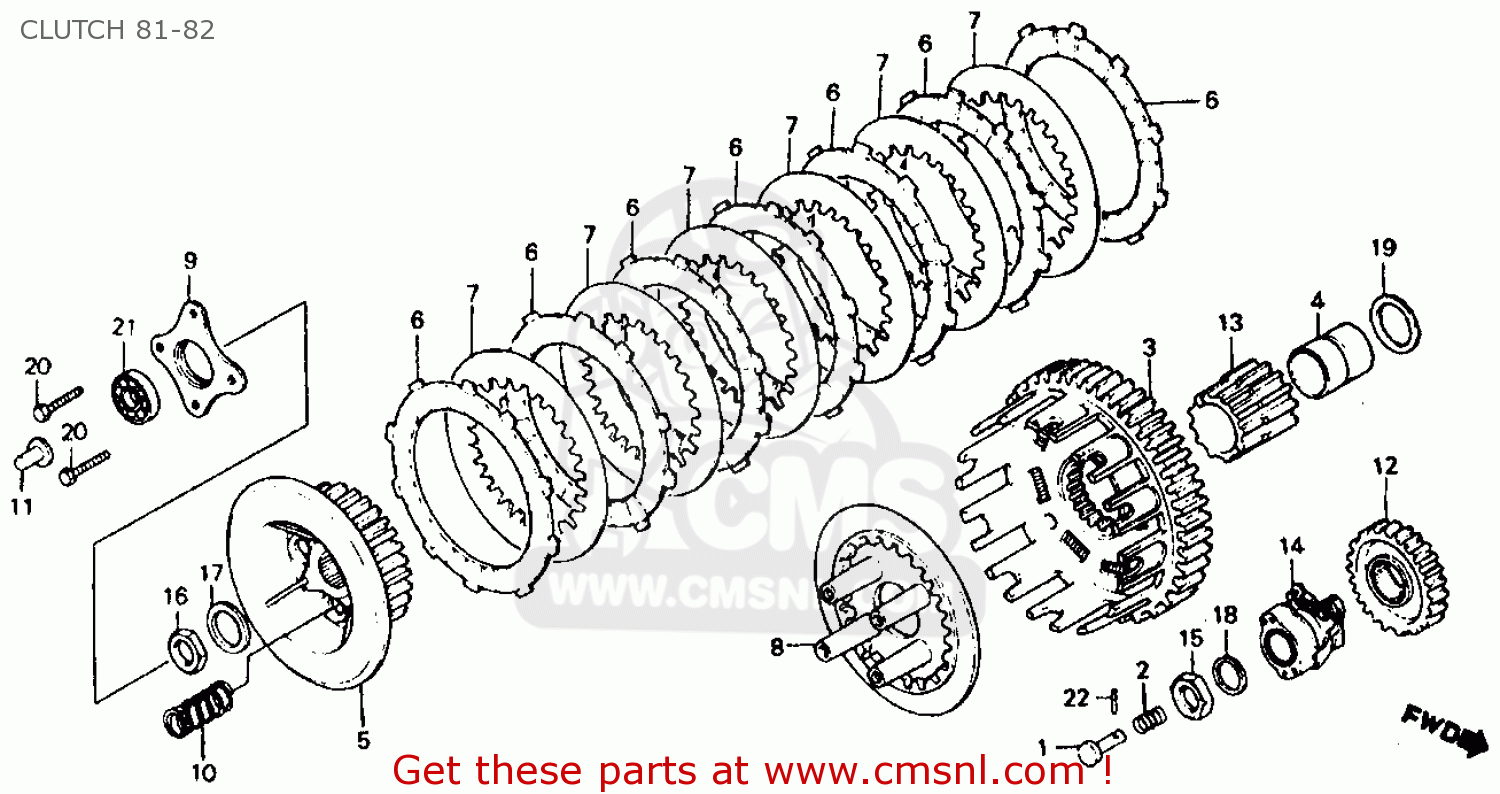 1981 Honda xr500r parts #2