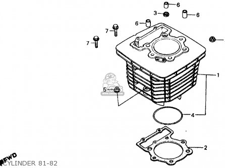 1981 Honda xr500r parts #3