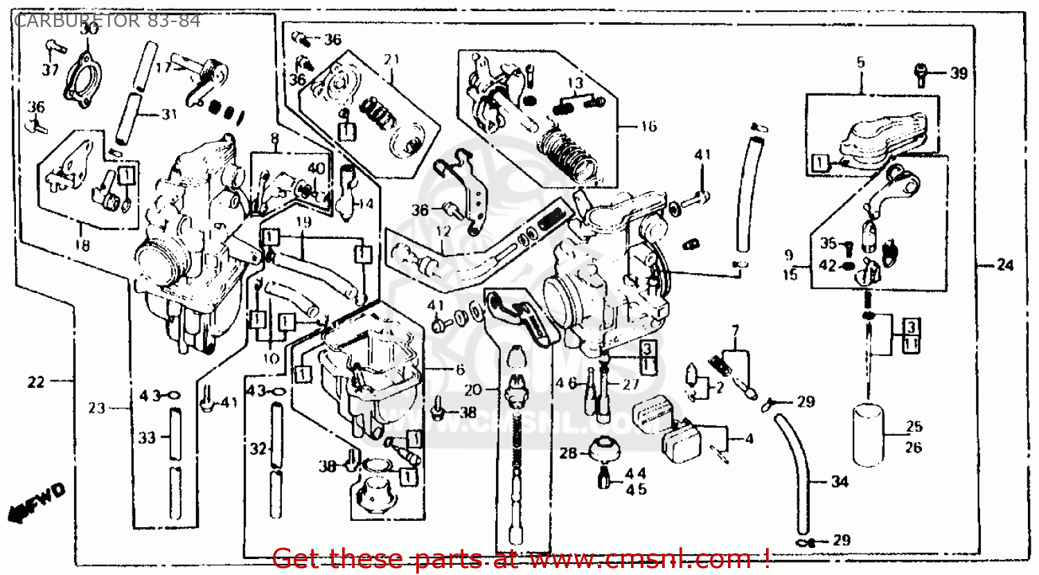 Honda xr500 carburetor #5