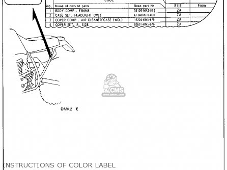 Honda XR600R 1989 K USA Parts Lists And Schematics