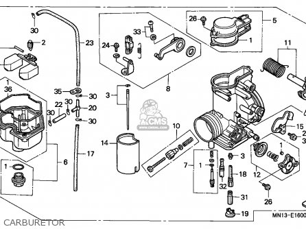 Honda xr600 engine diagram #2
