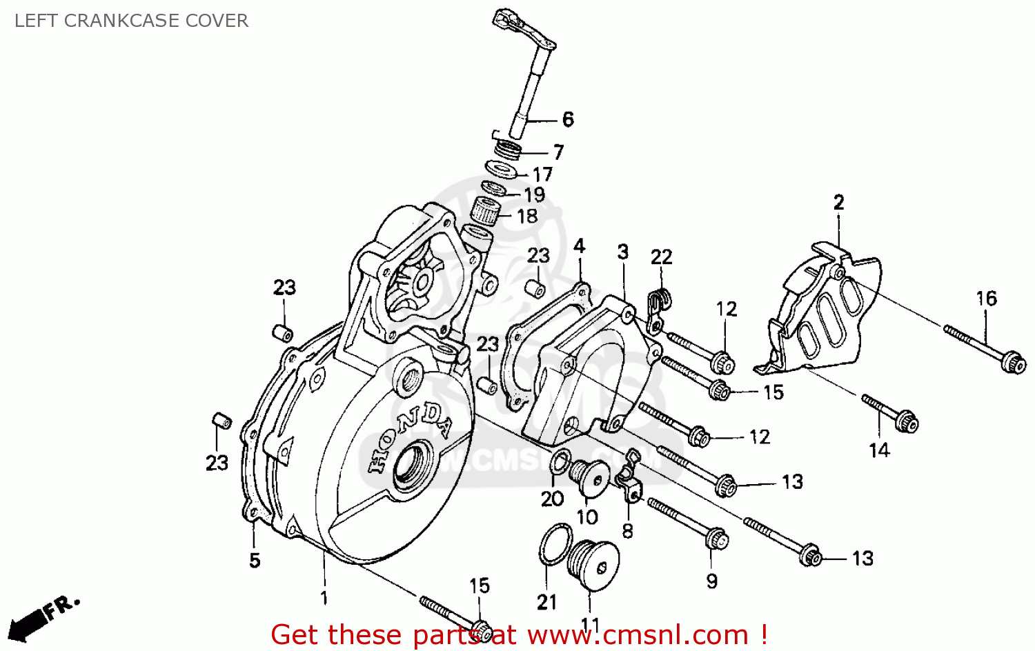 Honda xr 650 parts list #1
