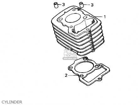 1997 Honda xr80r parts #2