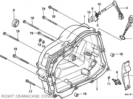 1999 Honda xr80r parts #7