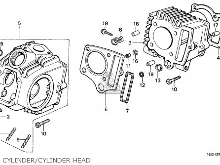 Honda z50j parts list #3