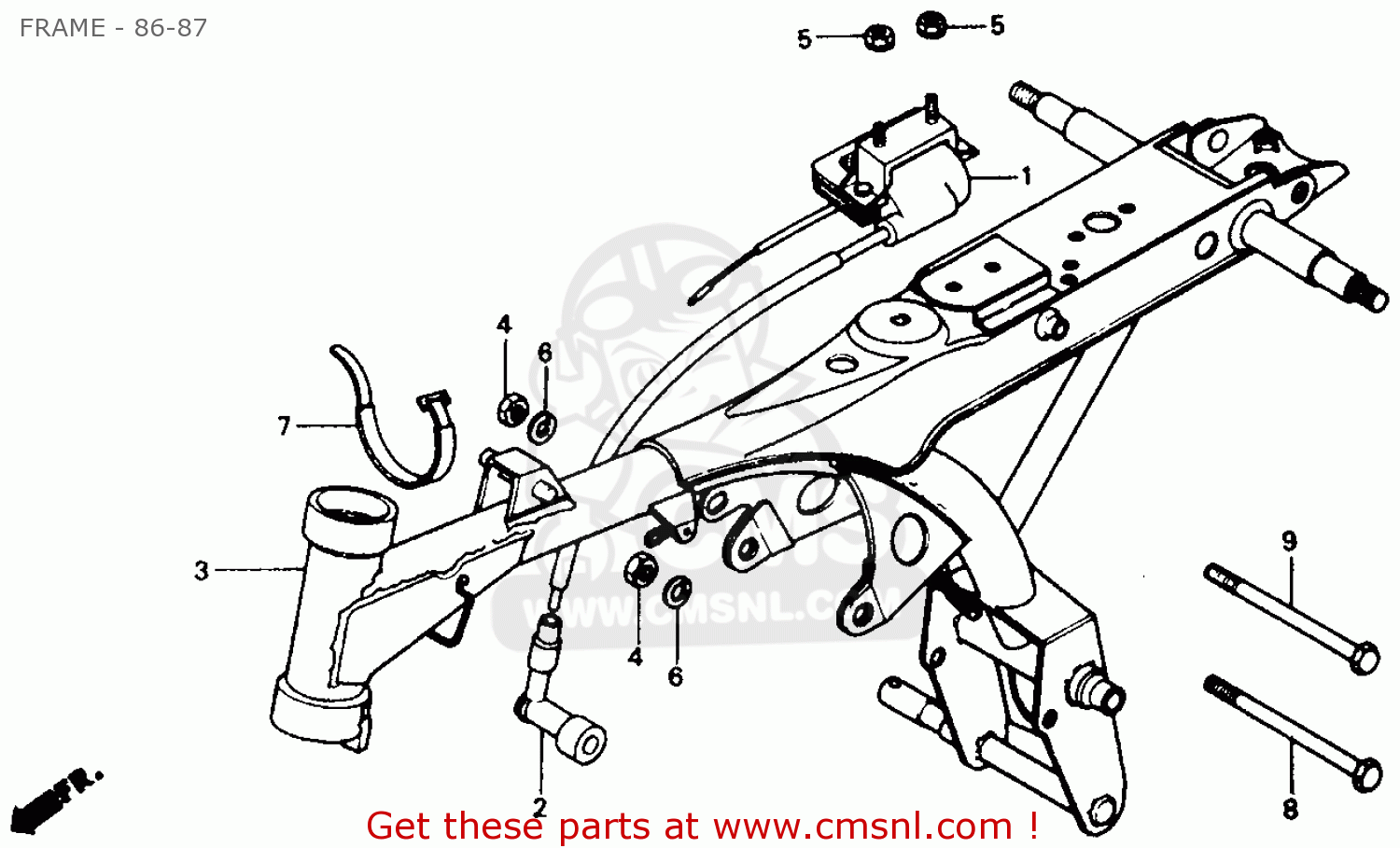 1986 Honda z50r parts #3