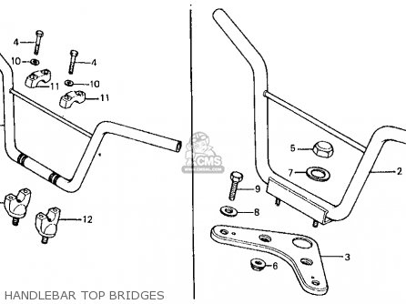 1979 Honda z50r handlebars #6