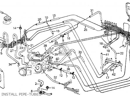 17400PE1721 Pipe A Install Honda Buy The 17400 PE1 721 At CMSNL