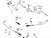 Kawasaki 1988 B1 KAF450 North America BRAKE PIPING