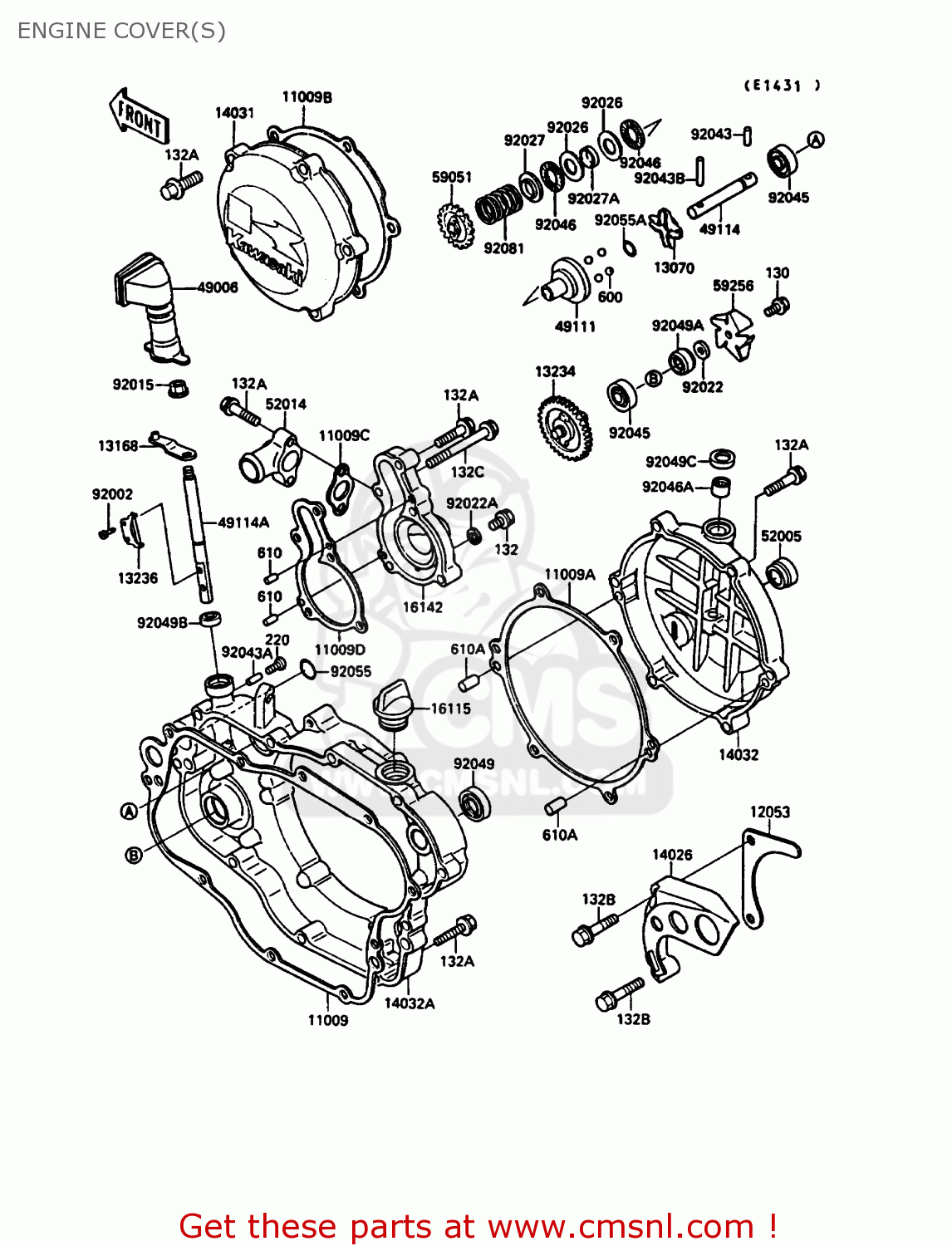 1987 454 Kawasaki Engine Diagram