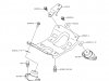 Kawasaki 1993 A2 JH750 ENGINE MOUNT