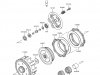 Kawasaki 1998 C1 KX100 North America CLUTCH