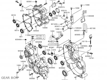 Kawasaki Kaf A Mule Usa Canada Parts Lists And Schematics