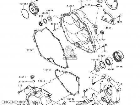 Kawasaki KEF300 A6 LAKOTA300 2000 EUROPE Parts Lists And Schematics