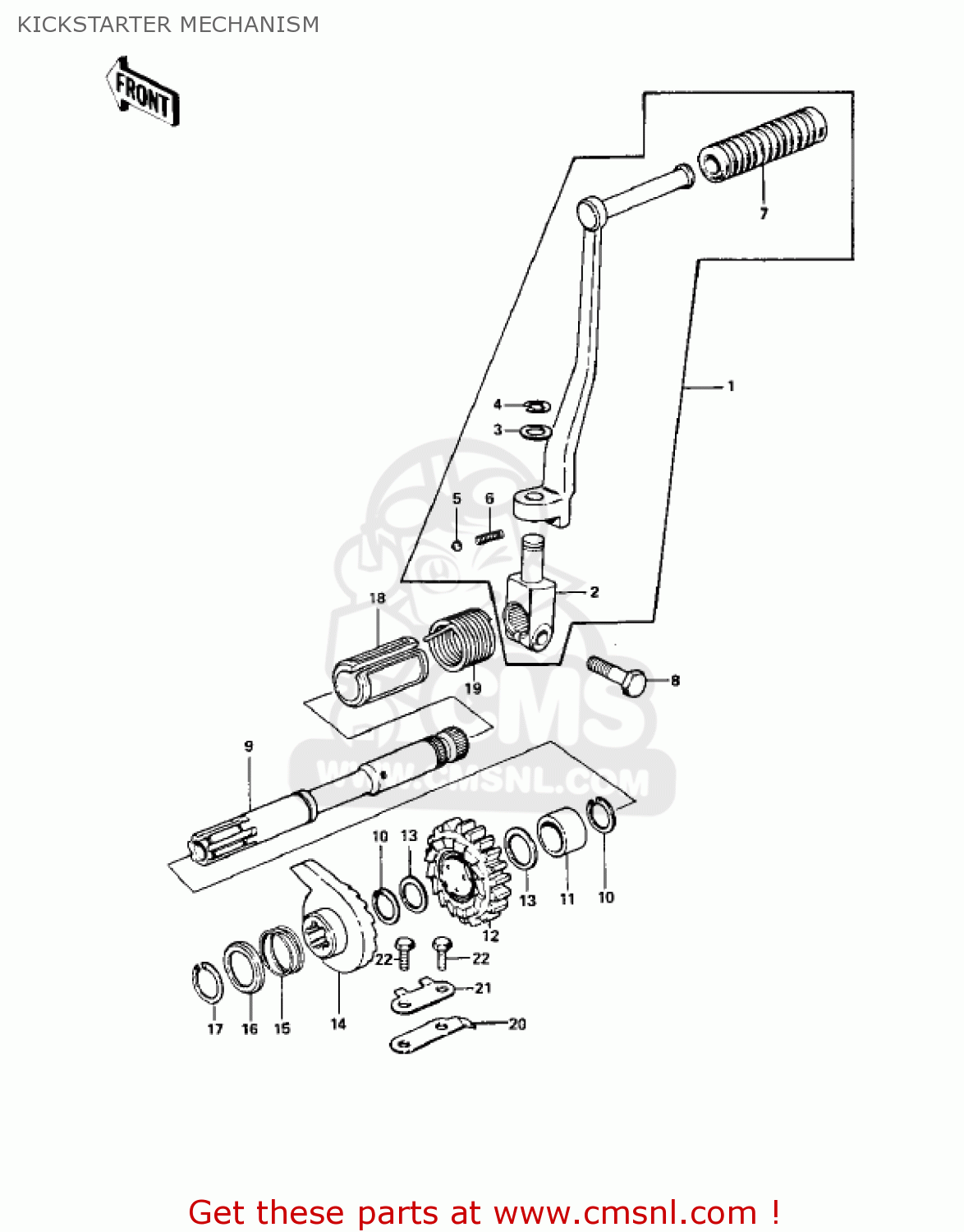 Webike | CMS シーエムエス キックペダル、ゴム (Kick Pedal，rubber