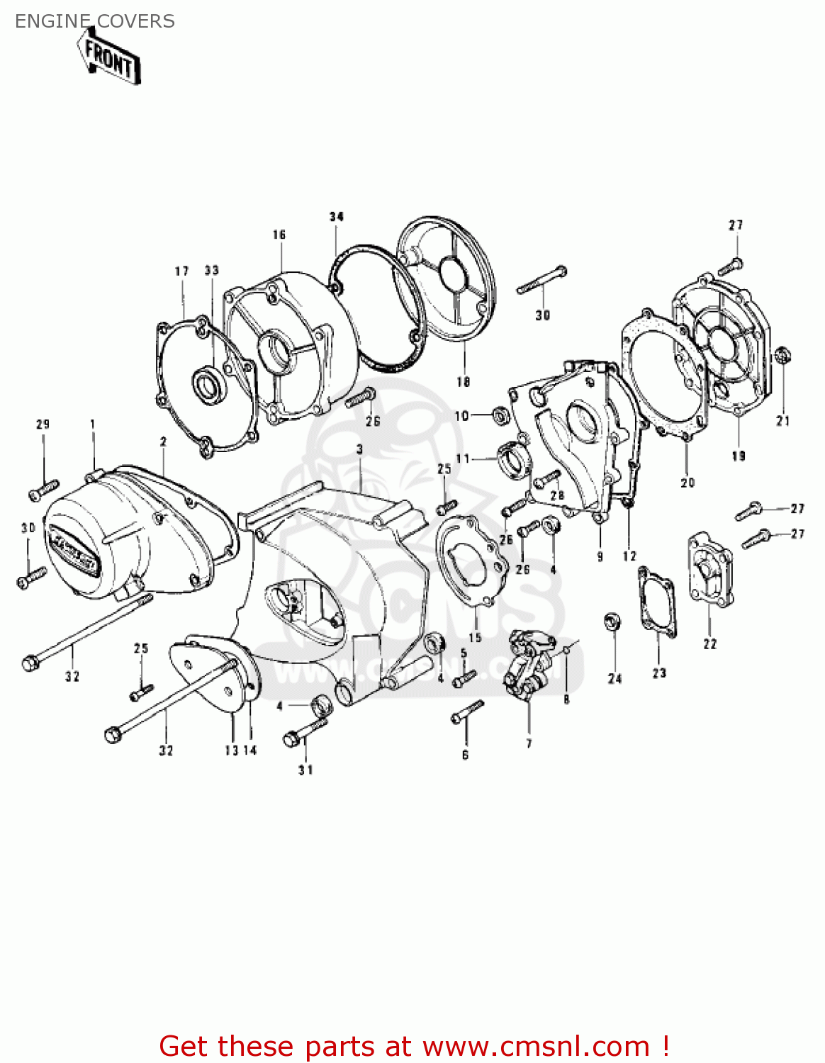 Webike | CMS シーエムエス ジェネレータカバーガスケット (Generator