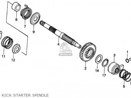 PINION,KICK START