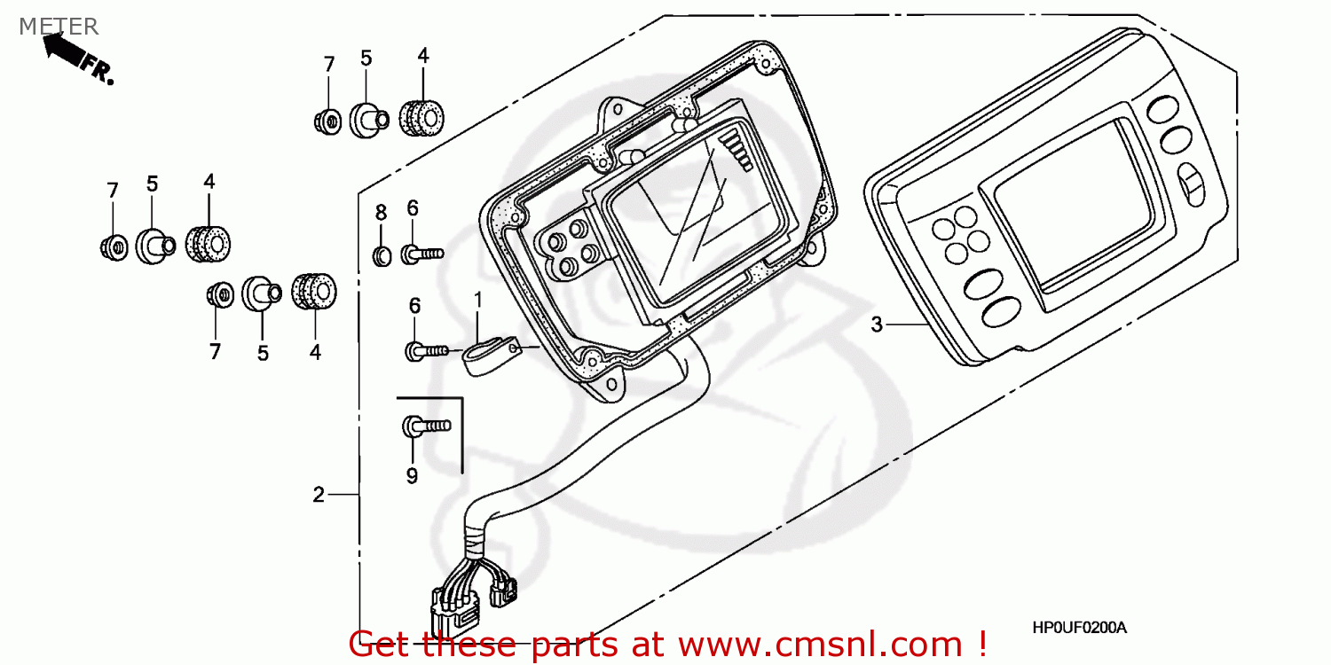 37200HP0M11 Meter Assy Comb Honda Buy The 37200 HP0 M11 At CMSNL