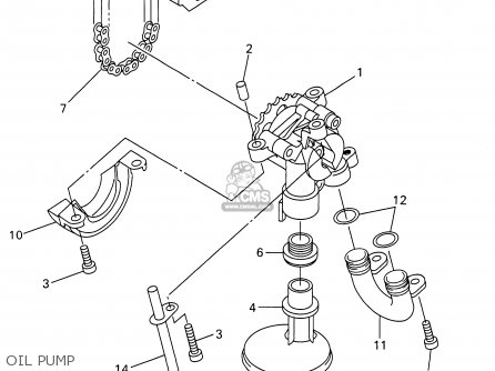 Oil Pump Assy For Yzf R Sl Belgium B Sl E Order At Cmsnl