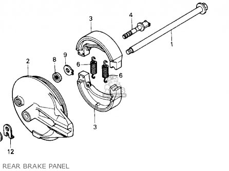 AXLE,REAR WHEEL
