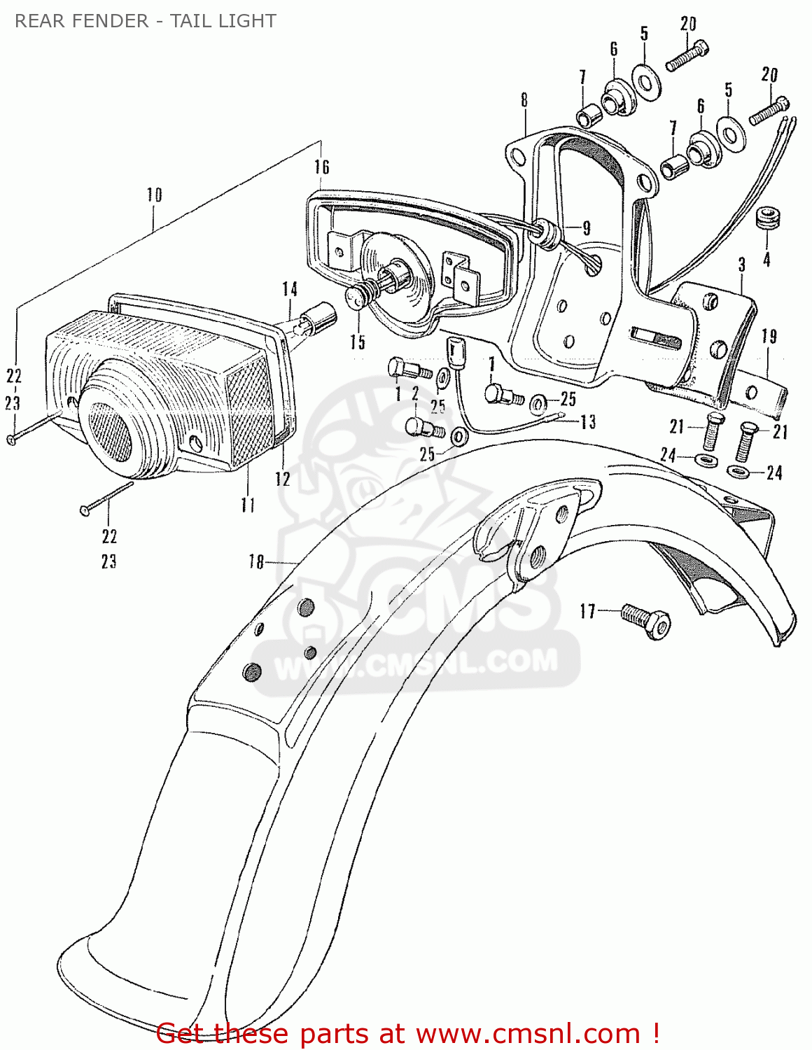 Fender Rr For Cd K General Export Order At Cmsnl