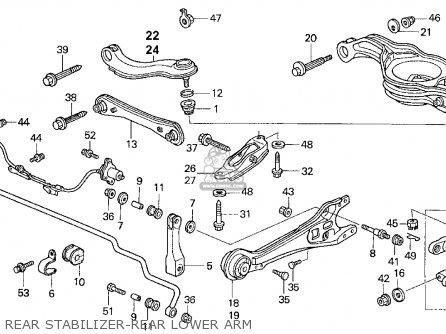 Honda 52622-sp0-003 bushing #6