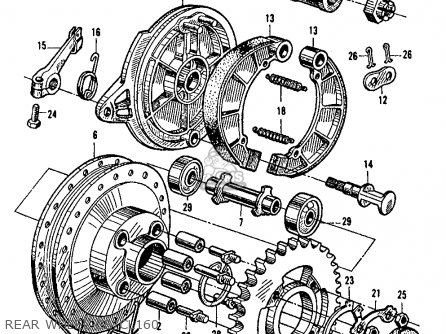 HUB REAR WHEEL