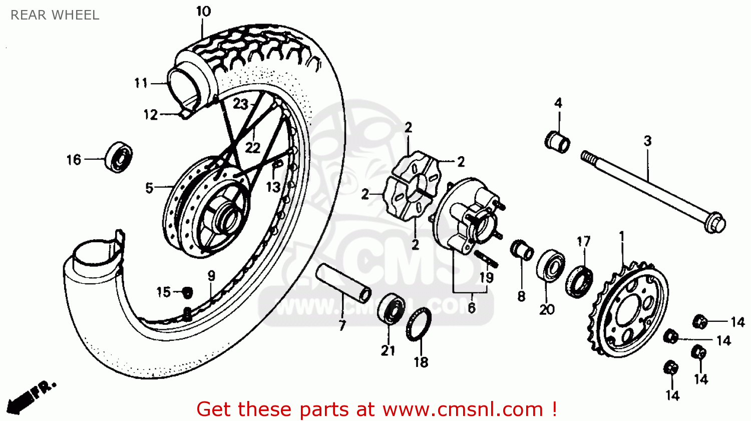 Chain adjustment after new sprockets and chain Honda Rebel Forum