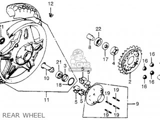 FLANGE, FINAL DRIVEN