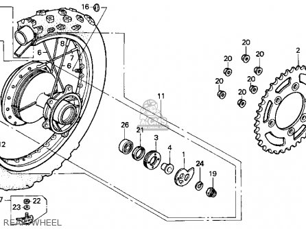 WHEEL SET,RR