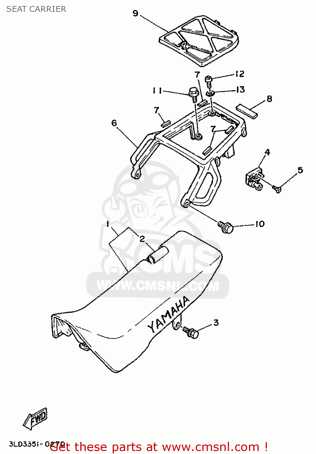 3LD2477020 Semi Double Seat Assy Yamaha Buy The 3LD 24770 20 At CMSNL