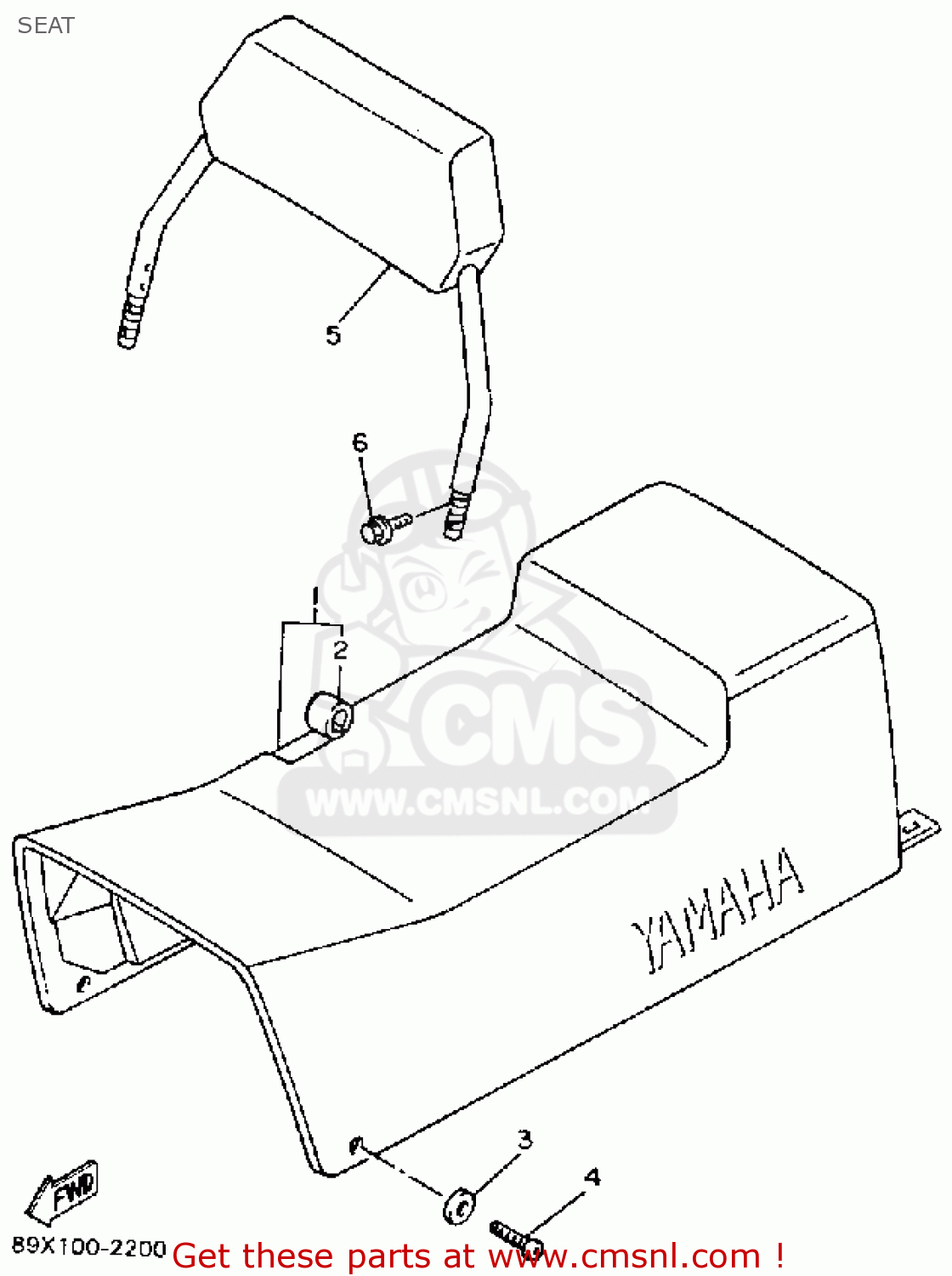 X Double Seat Assy Yamaha Buy The X At Cmsnl