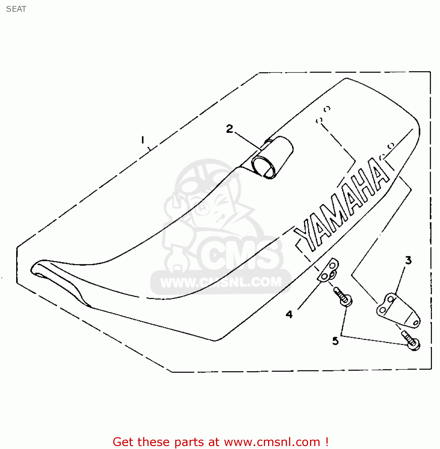 4EW2477010 Semi Double Seat Assy Yamaha Buy The 4EW 24770 10 00 At CMSNL