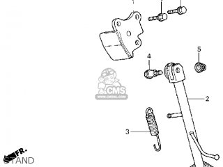 BRACKET, SIDE STAND