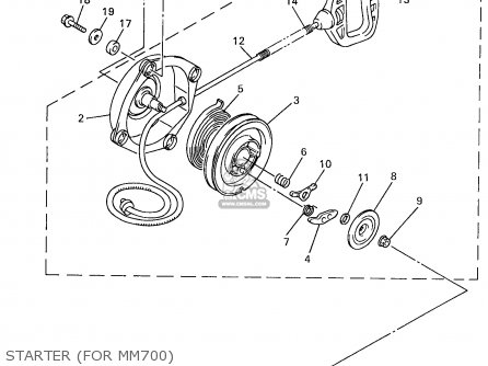 Ch Starter Assy Yamaha Buy The Ch At Cmsnl