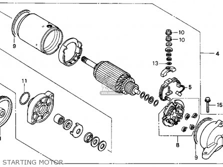 MOTOR ASSY STARTE