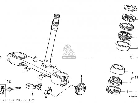 STEM SUB ASSY,STR
