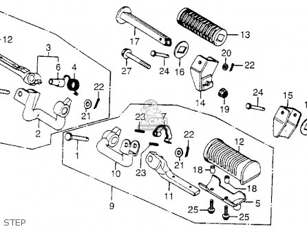 (957011005000) BOLT,FLANGE,10X50