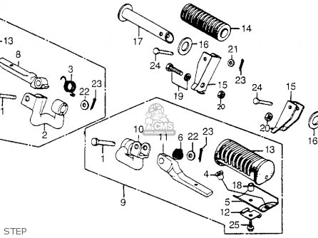 RUB.,PILLION STEP